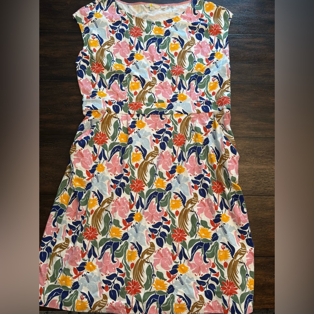 Boden Floral Multicolor Dress- size 20/22